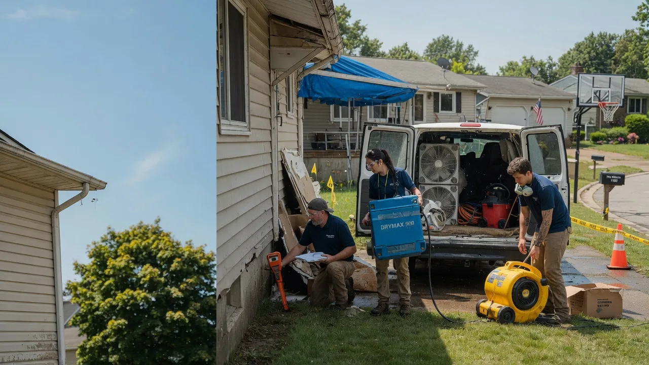 Ceiling Leak Cleanup in Jericho, NY near me