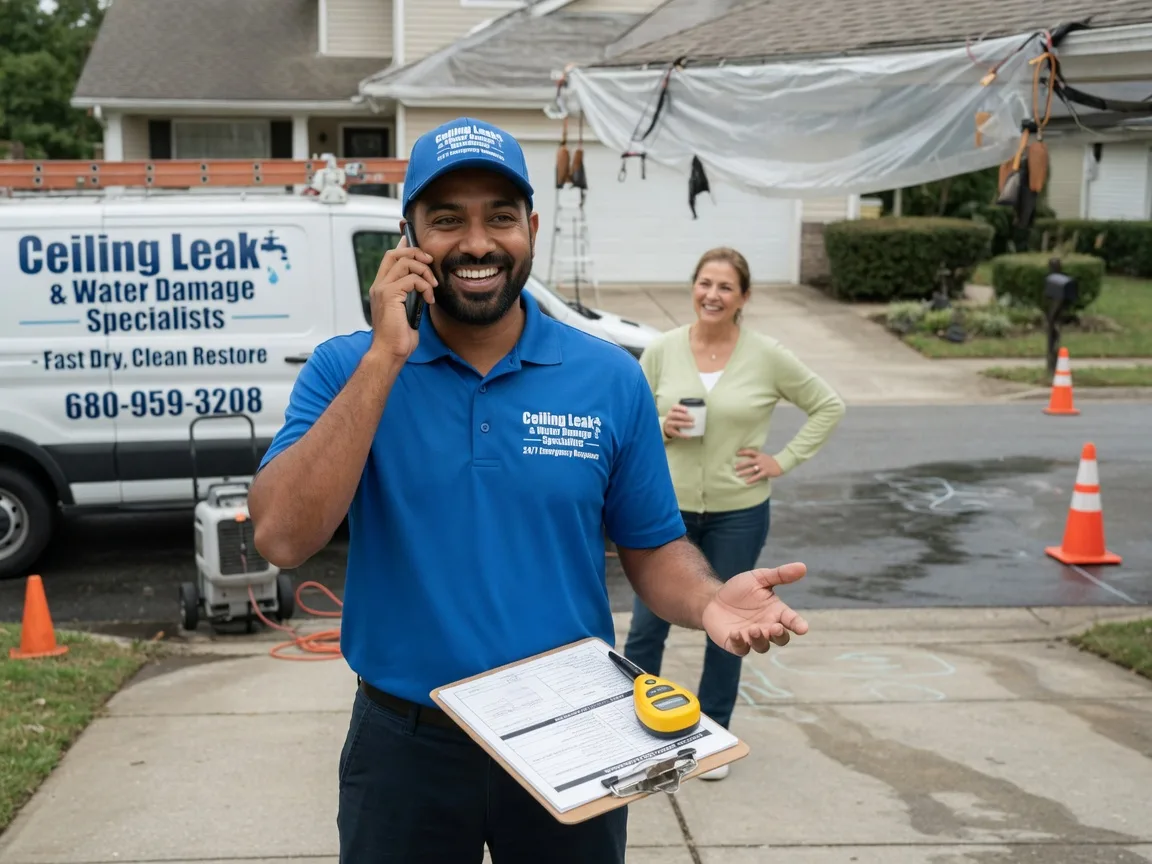 Ceiling Leak Cleanup Jericho, NY FAQs